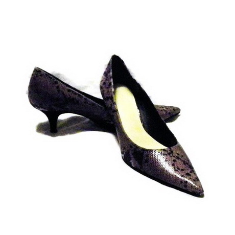 Vintage Stiletto High heels Shoes Snakeskin Pattern Size 6 12 1980s ...