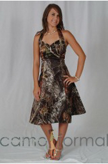 bridesmaid dresses camouflage prom wedding homecoming formals