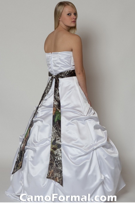 Camo Bridal And Wedding Dresses Camouflage Prom Wedding 