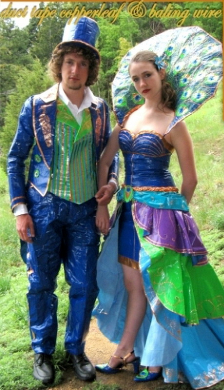 prom dress or tux made of duct tape? Surprisingly some of them â€¦