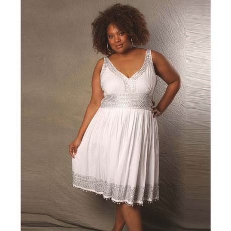 all-white-dresses-for-plus-size-women-25-6 All white dresses for plus size women