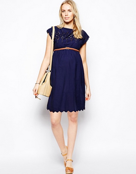 belted-maternity-dress-33-19 Belted maternity dress