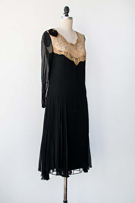 black-1920s-dress-80 Black 1920s dress