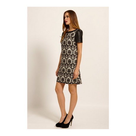 black-and-cream-lace-dress-51-5 Black and cream lace dress