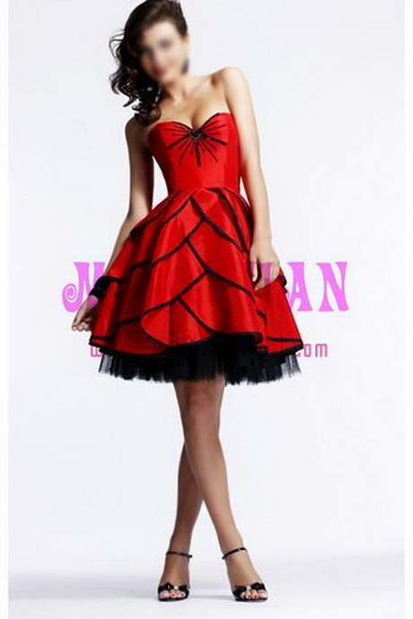 black-and-red-cocktail-dresses-37-6 Black and red cocktail dresses