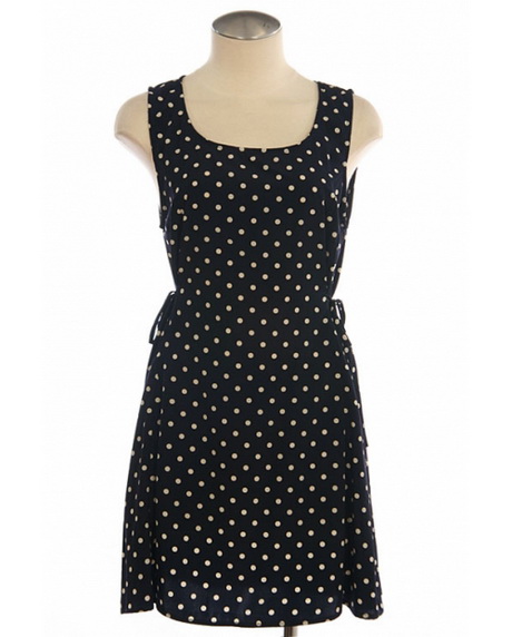 black-and-white-polka-dot-dress-15-16 Black and white polka dot dress