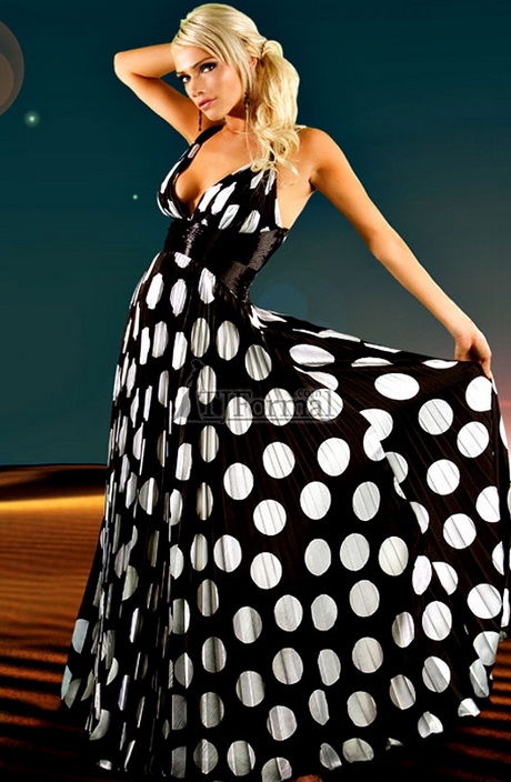 black-and-white-polka-dot-dress-15-18 Black and white polka dot dress