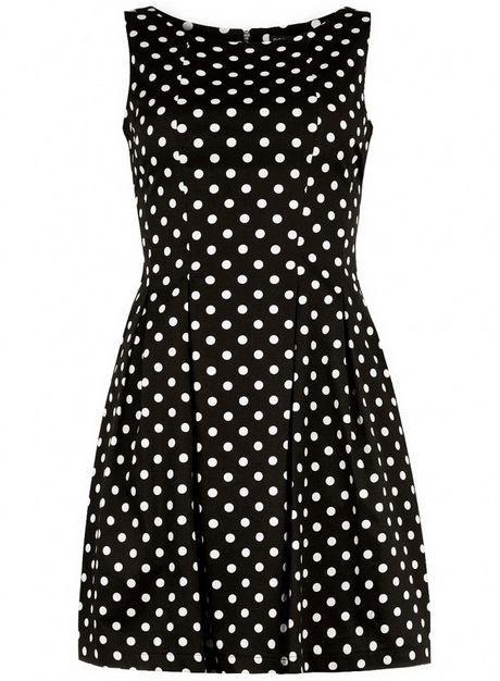 black-and-white-polka-dot-dress-15-2 Black and white polka dot dress