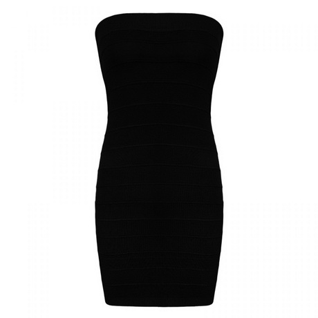 black-boob-tube-dress-84-5 Black boob tube dress