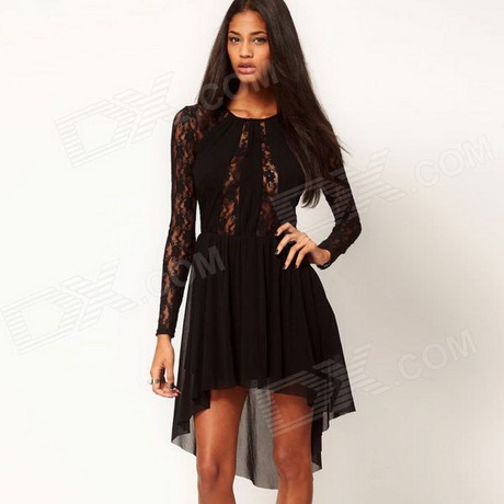 black-cocktail-dress-with-sleeves-37-13 Black cocktail dress with sleeves