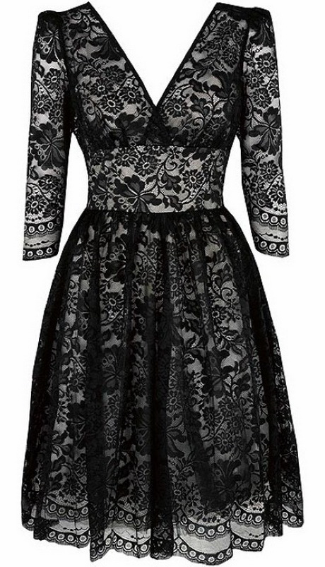 black-dress-with-lace-29-9 Black dress with lace