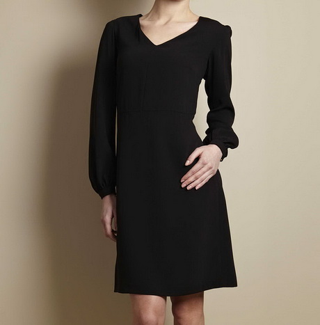 black-dress-with-long-sleeves-76-13 Black dress with long sleeves