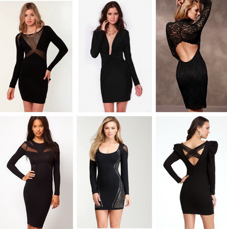 black-dress-with-long-sleeves-76-18 Black dress with long sleeves