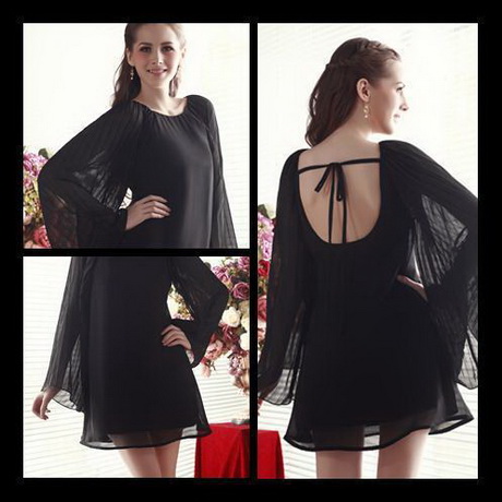 black-dress-with-long-sleeves-76-3 Black dress with long sleeves