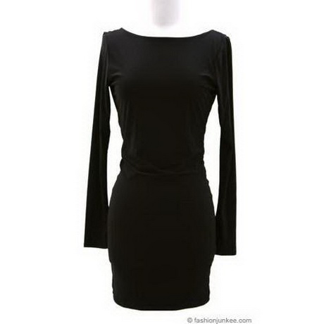 black-dress-with-long-sleeves-76-5 Black dress with long sleeves