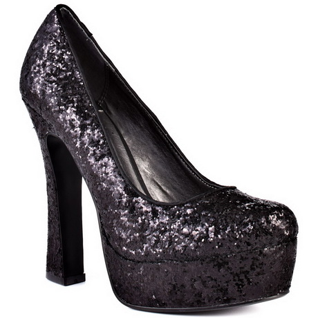 black-glitter-heels-45-17 Black glitter heels