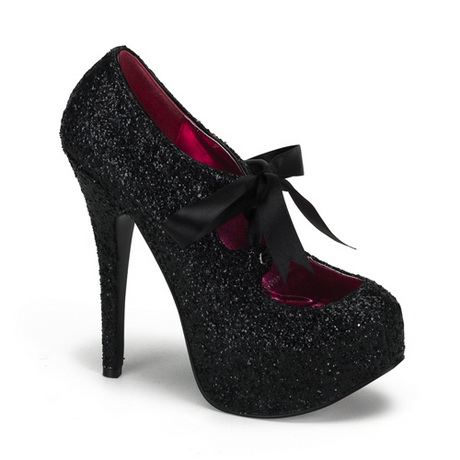 black-glitter-heels-45-3 Black glitter heels