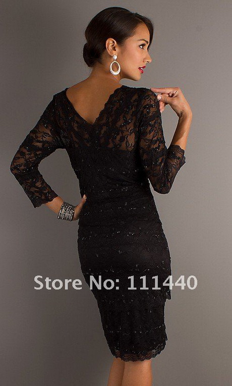 black-lace-cocktail-dress-97-16 Black lace cocktail dress