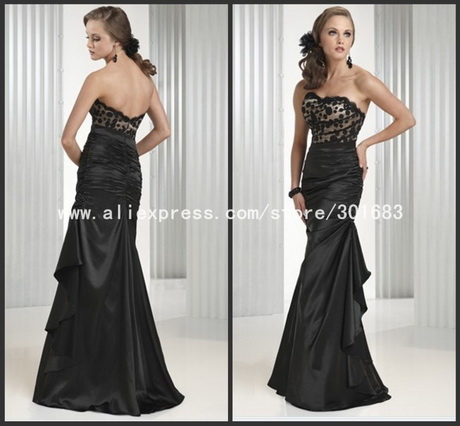 black-lace-evening-dress-55-18 Black lace evening dress