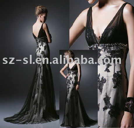 black-lace-evening-gowns-66-8 Black lace evening gowns