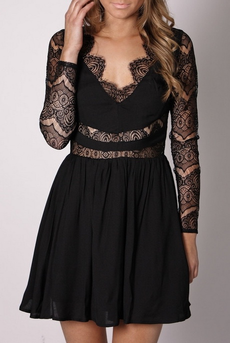 black-lace-party-dress-60-2 Black lace party dress