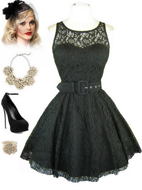 black-lace-party-dress-60-5 Black lace party dress