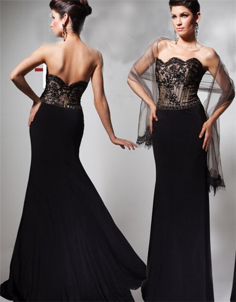 black-lace-prom-dress-42-12 Black lace prom dress