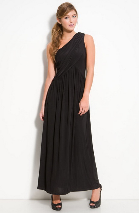 black-one-shoulder-maxi-dresses-65 Black one shoulder maxi dresses