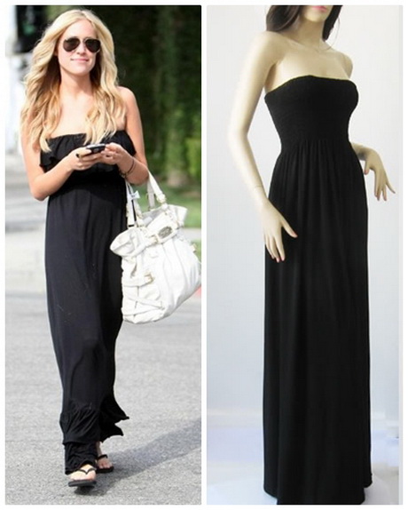 black-strapless-maxi-dress-65-12 Black strapless maxi dress