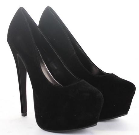 black-suede-high-heels-38-3 Black suede high heels