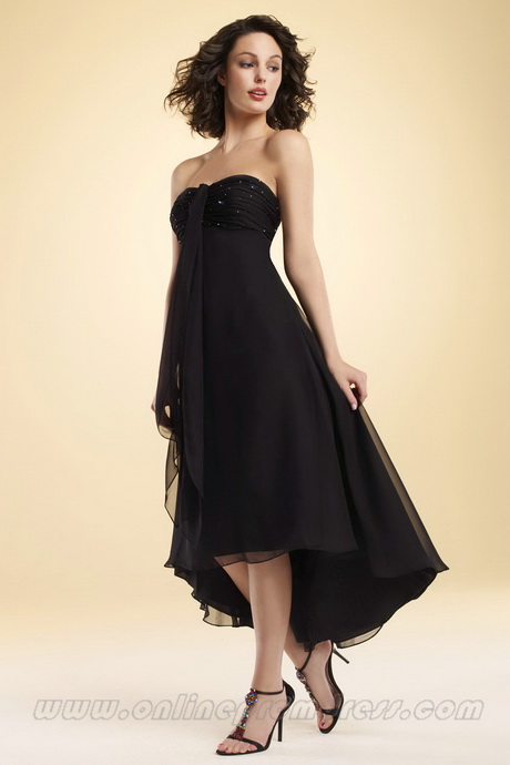 black-tea-length-dress-48-3 Black tea length dress