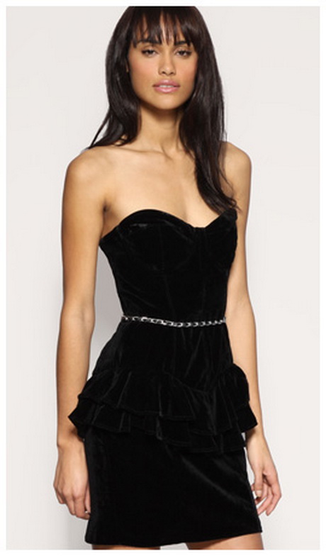 black-velvet-cocktail-dress-61-10 Black velvet cocktail dress