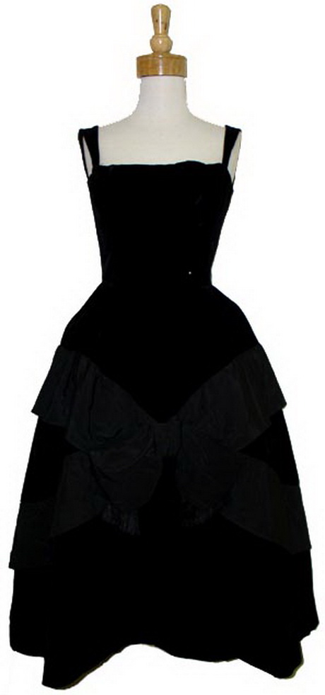 black-velvet-cocktail-dress-61-11 Black velvet cocktail dress