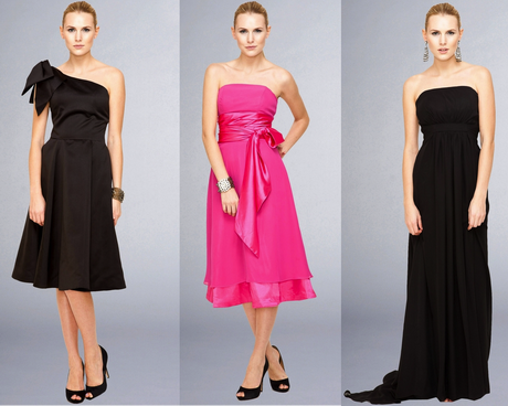 black-and-pink-bridesmaid-dresses-82 Black and pink bridesmaid dresses