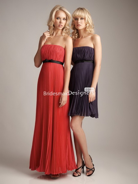 black-and-red-bridesmaid-dresses-13-14 Black and red bridesmaid dresses