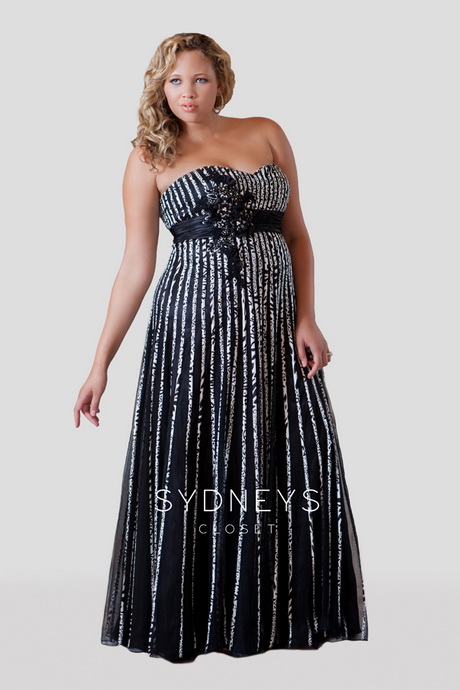 black-and-white-plus-size-dresses-92-17 Black and white plus size dresses