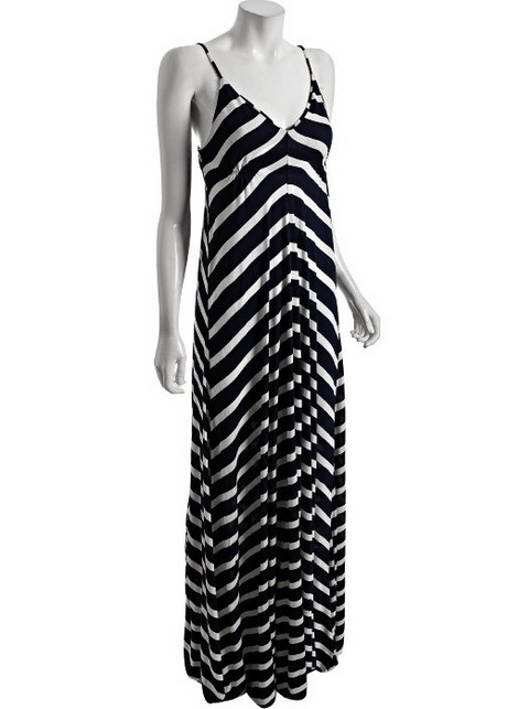 black-and-white-striped-maxi-dresses-40-4 Black and white striped maxi dresses