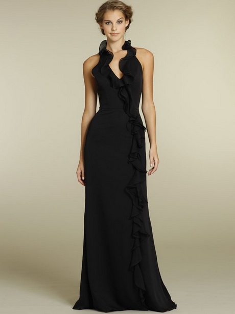 black-chiffon-bridesmaid-dresses-72-14 Black chiffon bridesmaid dresses