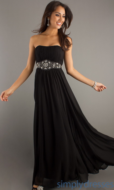 black-strapless-dresses-17-12 Black strapless dresses