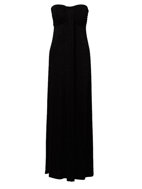 black-strapless-maxi-dresses-14-14 Black strapless maxi dresses