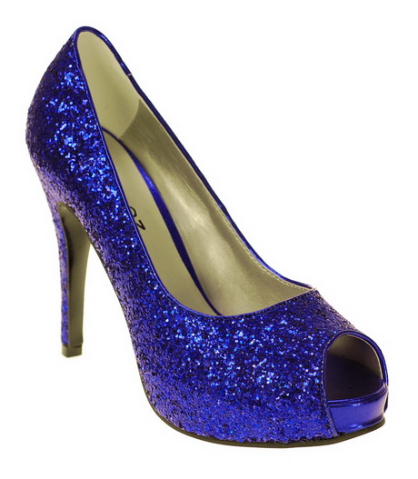 blue-glitter-heels-98 Blue glitter heels