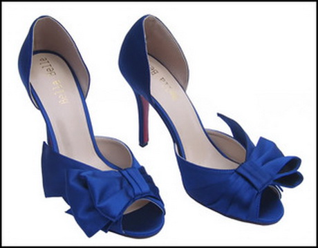 blue-satin-heels-82-14 Blue satin heels