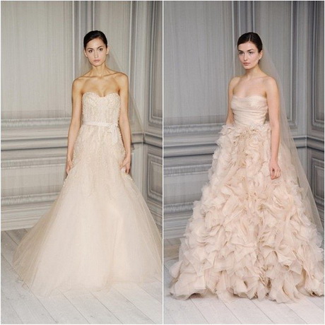 blush colored bridal gowns