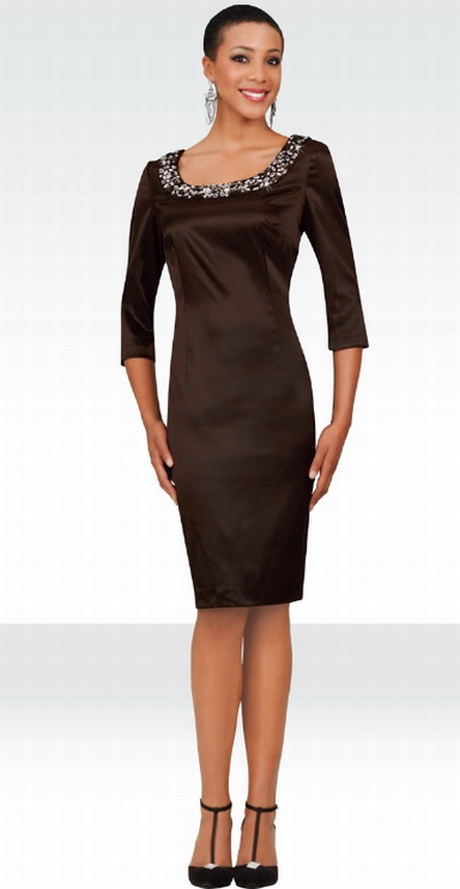Brown Satin Cocktail Dress 78219 by BenMarc. Stacy Adams Womens Brown ...
