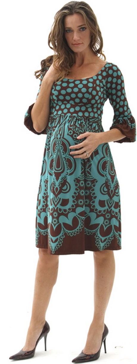 maternity brown dress