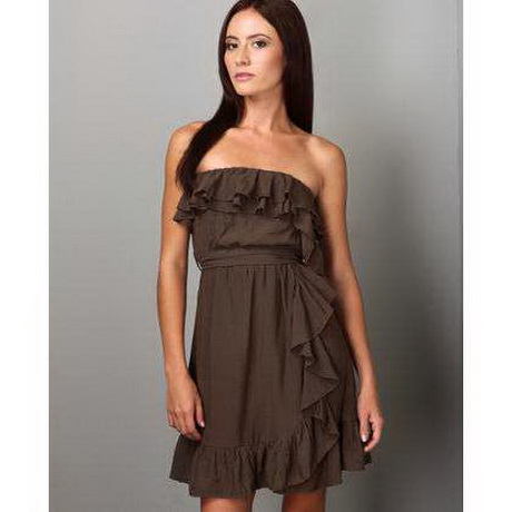 Brown summer dress