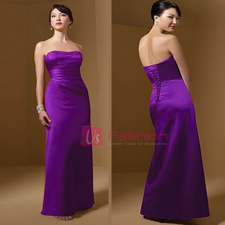 Cadburys purple bridesmaid dresses