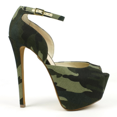 camouflage stilettos