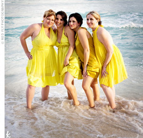 canary-yellow-bridesmaid-dresses-07-4 Canary yellow bridesmaid dresses