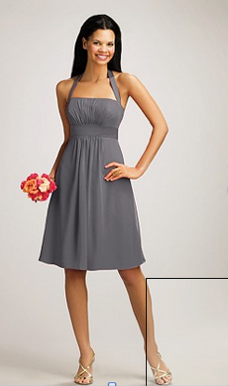 Charcoal Grey Bridesmaid Dresses 2238